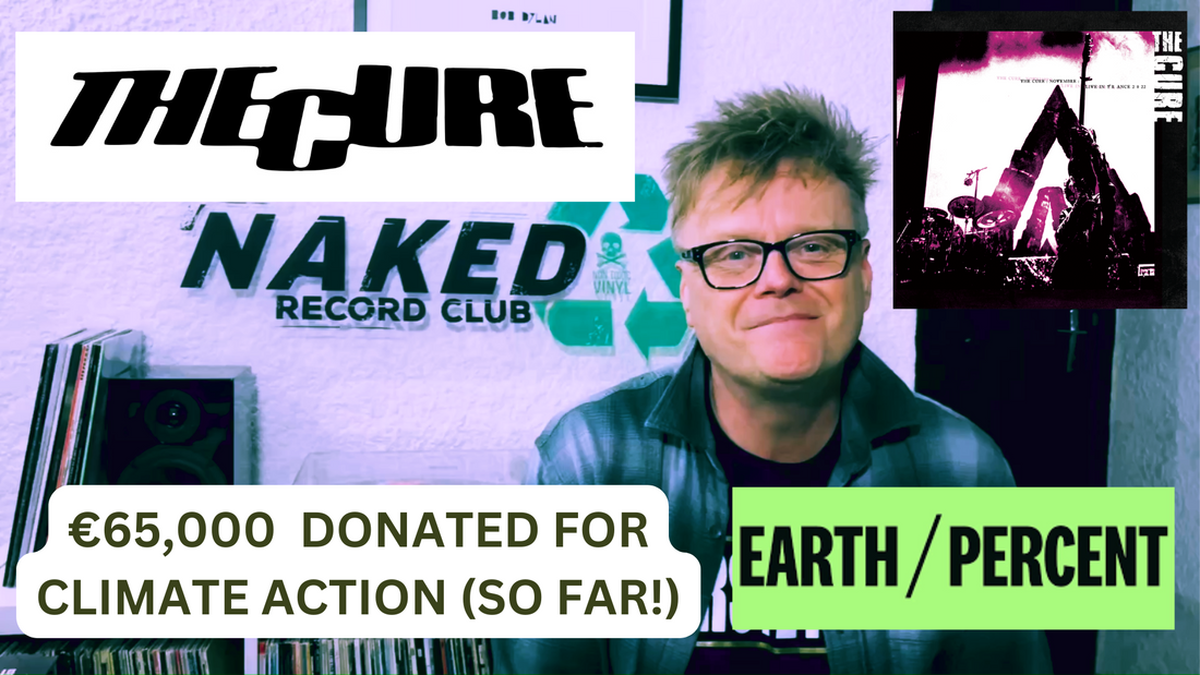 NAKED's eco-release of The Cure's 'Novembre' raises over €65,000 for Brian Eno's EarthPercent climate charity