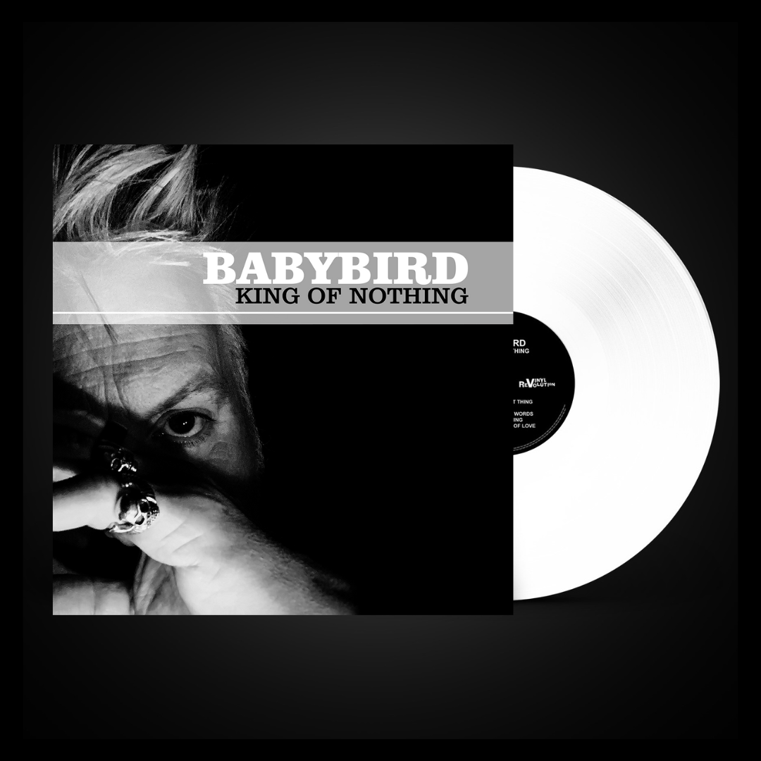 Babybird 'King of Nothing' - 500 albums numérotés à la main sur vinyle blanc écologique